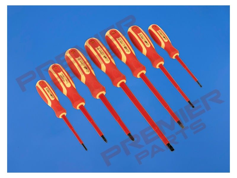 Screwdriver Set 7pc Electrician&#39;s VDE Approved