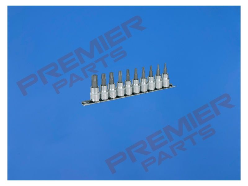 TRX-Star Socket Bit Set 10pc 3/8&quot;Sq Drive