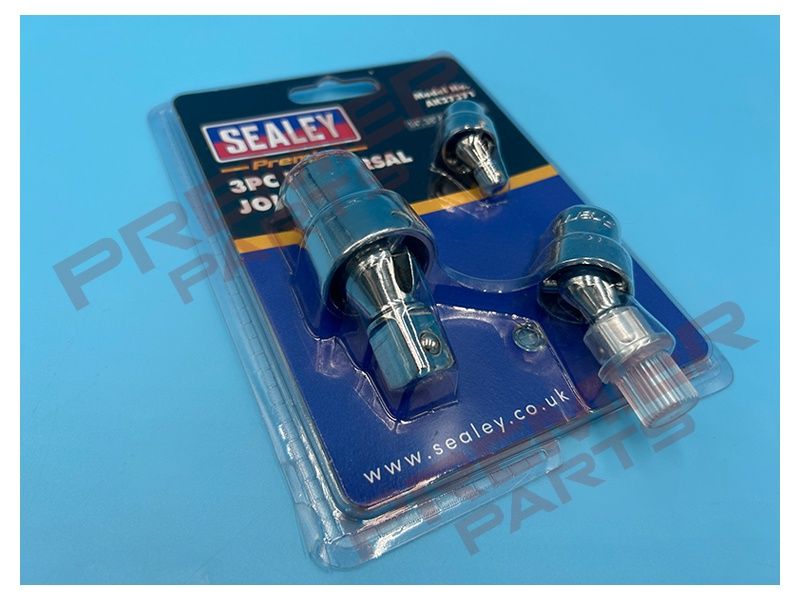 Universal Joint Set 3pc 1/4, 3/8, 1/2