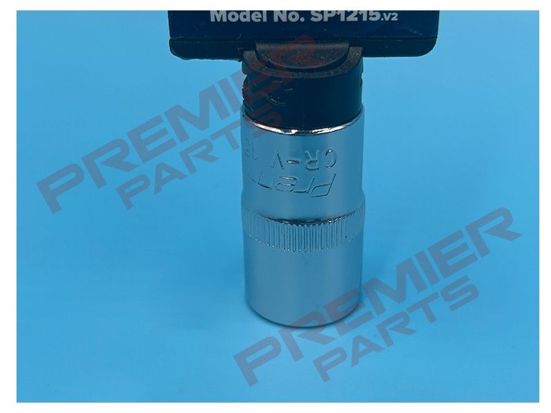 WallDrive Socket 15mm 1/2&quot;Sq Drive Fully Polished