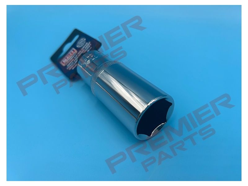WallDrive Socket 24mm Deep 1/2&quot;Sq Drive Fully Polished