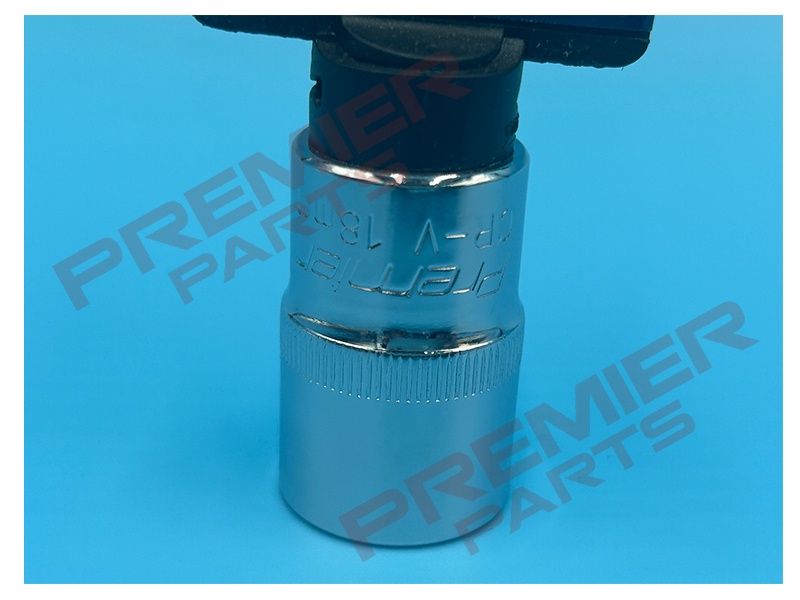 WallDrive Socket 18mm 1/2&quot;Sq Drive Fully Polished