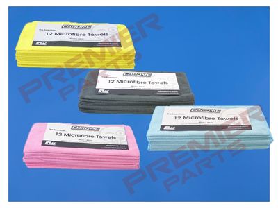 Microfibre Cloths - 12 Pack