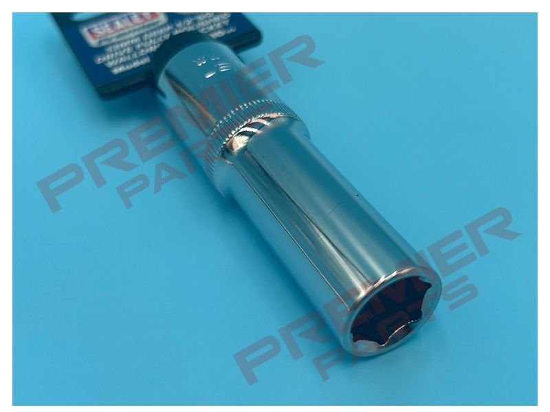 WallDrive Socket 13mm Deep 1/2&quot;Sq Drive Fully Polished