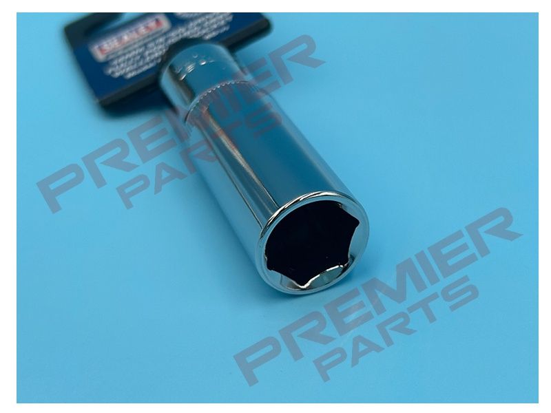 WallDrive Socket 14mm Deep 3/8&quot;Sq Drive Fully Polished