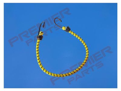 450MM BUNGEE STRAPS - YELLOW (TWIN PACK)