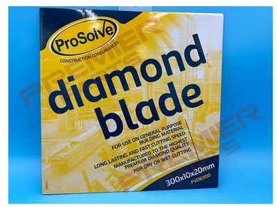 SEGMENTED DIAMOND BLADE 300MM X 20MM BORE