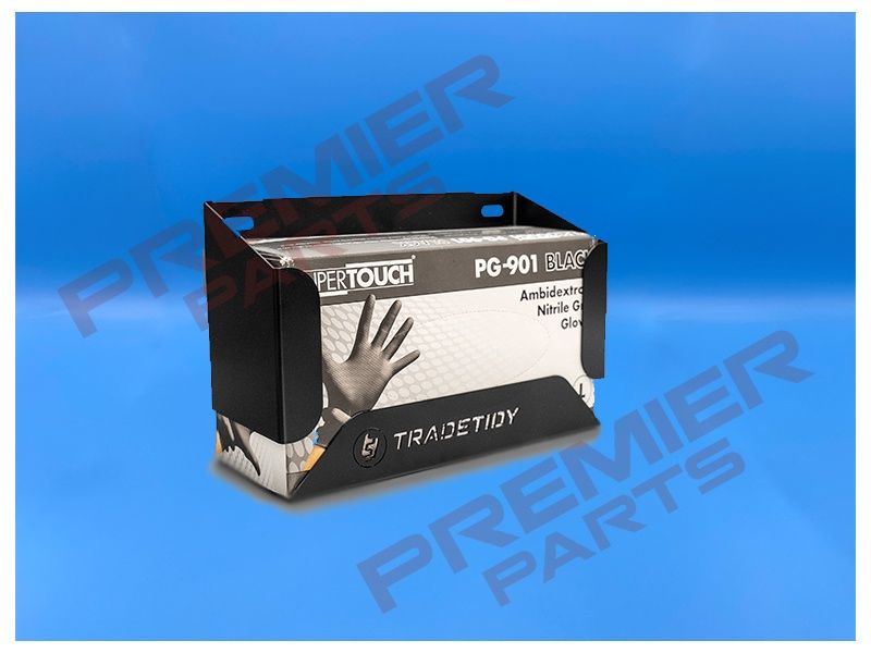 Latex/Nitrile Glove Box Holder, Colour: Black