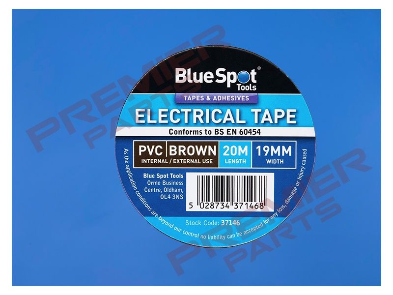 20M Brown PVC Electrical Tape