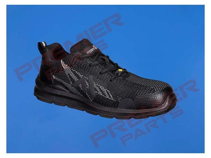 FC32 - Composite Textile Trainer S1PS ESD SR FO, Colour: Black/Black, Size: 38/5