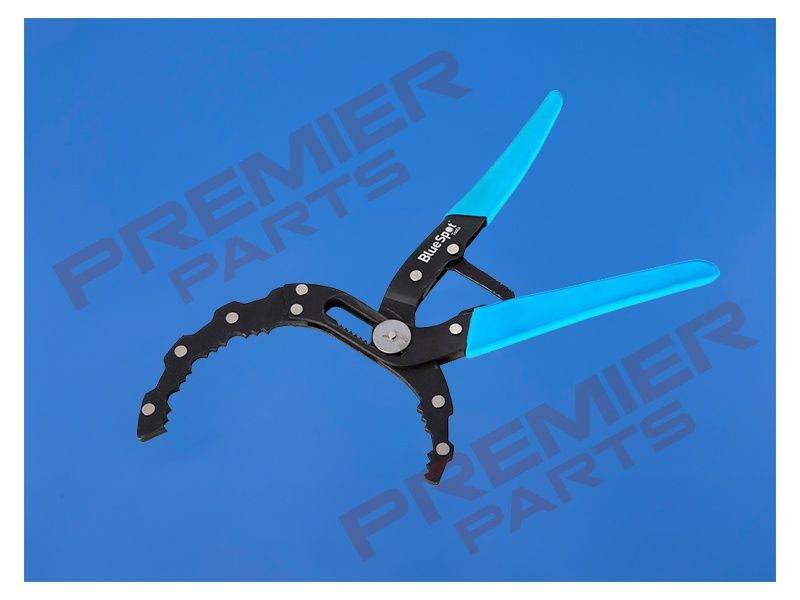 Blue Spot Tools 280mm Self Adjusting Oil Filter Pliers (60-120mm)
