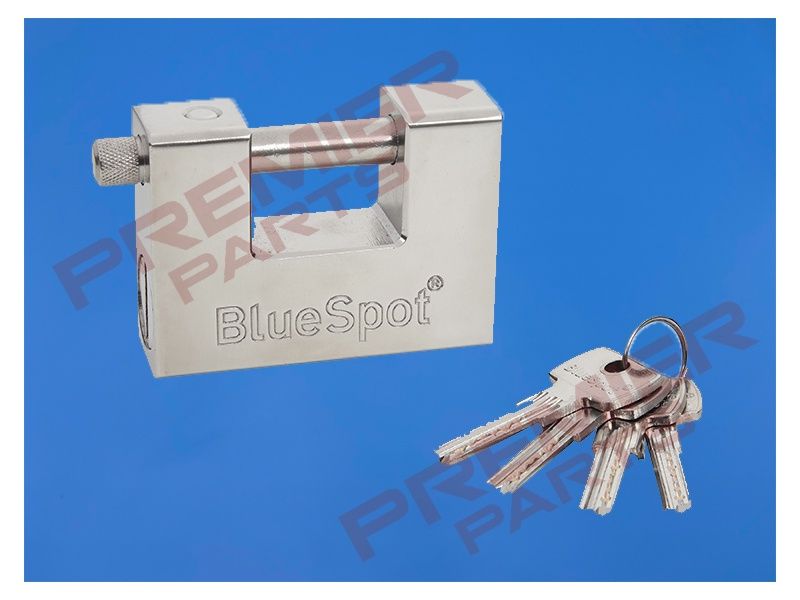 Blue Spot Tools 94mm Shutter &quot;C&quot; Type Block Padlock
