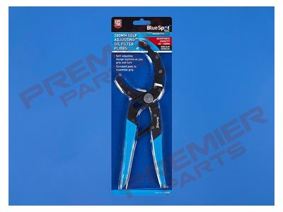 Blue Spot Tools 280mm Self Adjusting Oil Filter Pliers (60-120mm)