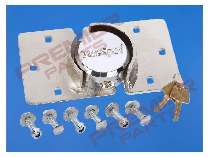 Blue Spot Tools Shackleless Hasp &amp; Lock Set