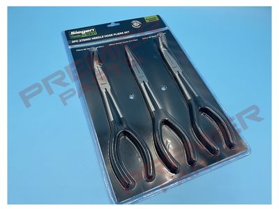 Siegen Needle Nose Pliers Set 275mm 3pc