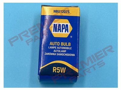 NAPA Auxiliary Miniature Bulb R5W 12V 5W BA15s (NBU1207S)