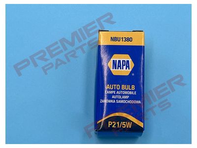 NAPA Rear Tail Stop Light Bulb Halogen 12V 21/5W P21/5W OSP BAY15d NBU1380