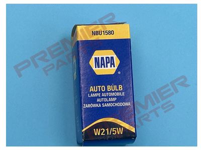 NAPA Rear Tail Stop Light Miniature Bulb 12V 21/5W W3x16q Capless NBU1580