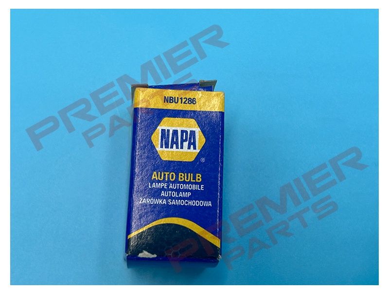 NAPA Rear Tail Stop Light Miniature Bulb 12V 1.2W W2x4.6d Capless NBU1286