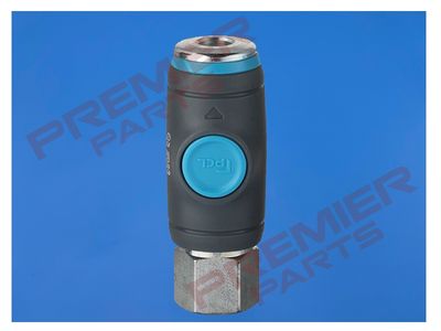 S19 PUSH BUTTON SAFETY COUPLING 1/2 FEMALE THREAD