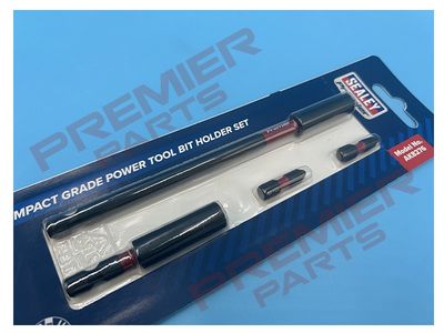 Power Tool Bit Holder Set 4pc Impact Grade