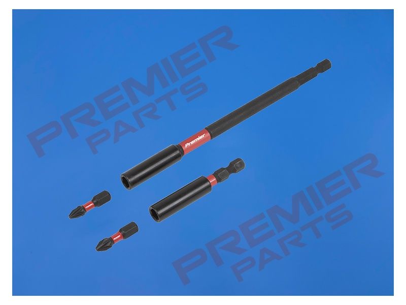 Power Tool Bit Holder Set 4pc Impact Grade