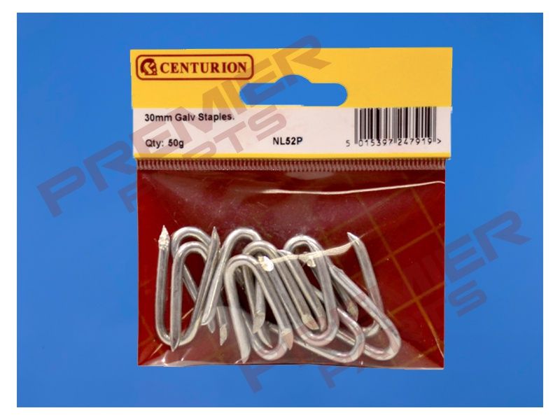 30mm Galv Netting  Staples