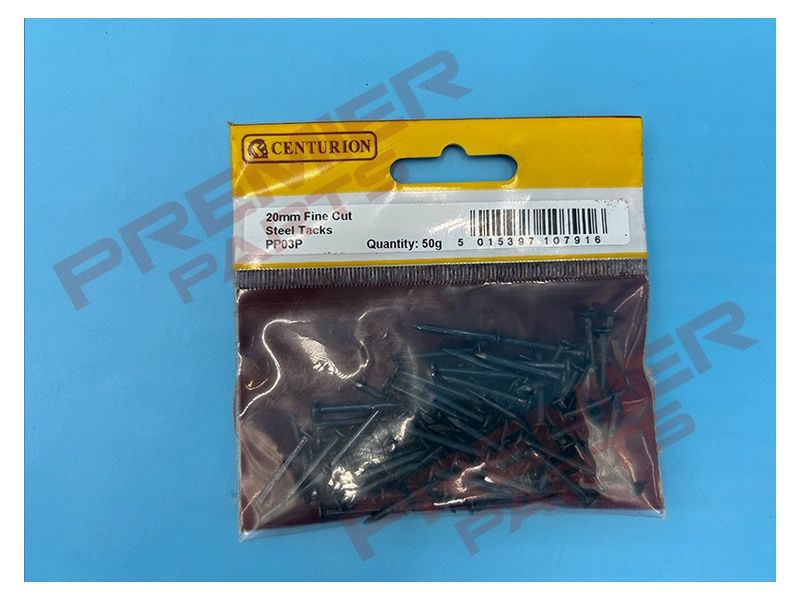 20mm Fine Cut Steel Tacks  (50g)