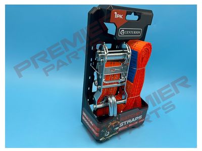 Heavy Duty Ratchet Strap, (35mm x 4m), 2000kg, Single