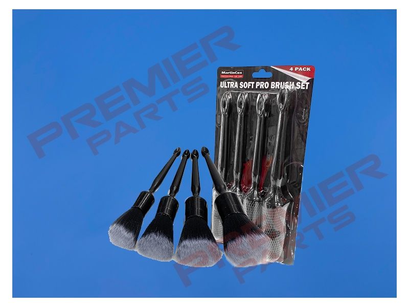 Ultra Soft Pro Detailing Brushes – 4pk