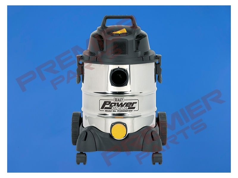 Vacuum Cleaner Wet &amp; Dry Stainless Drum 20L 1250W/110V
