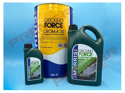 Groundforce Croma 30 Chainsaw Oil 1, 5, 25, 205 Ltr Containers