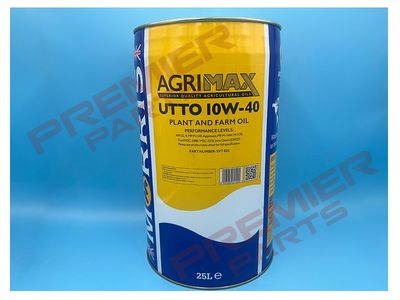 Agrimax UTTO 10W-40 Universal Plant and Farm Oil 25ltr