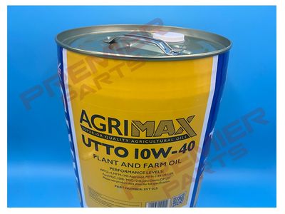 Agrimax UTTO 10W-40 Universal Plant and Farm Oil 25ltr