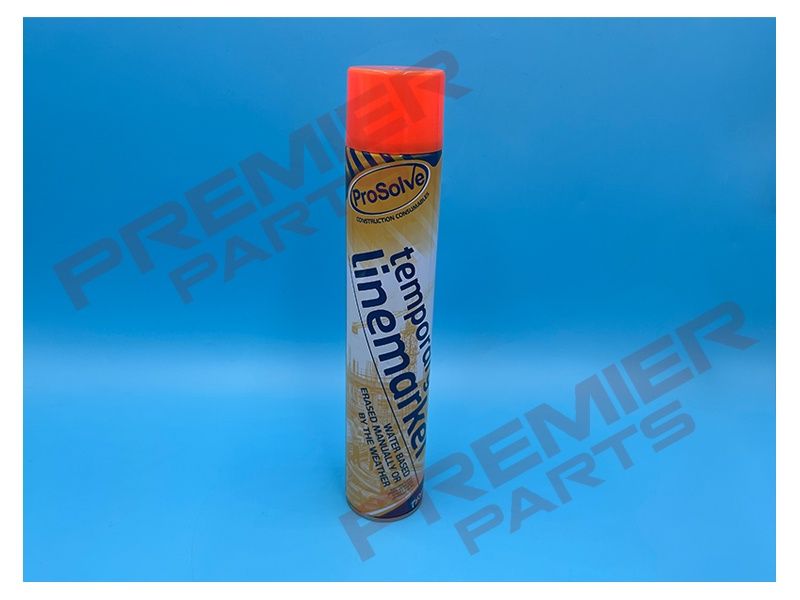 Temporary Linemarker Paint Aerosol 750ml Orange