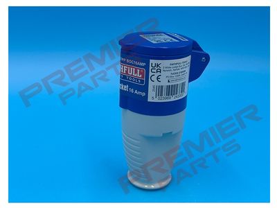 Blue Commando Socket 16A 240 Volt IP44 2P + E
