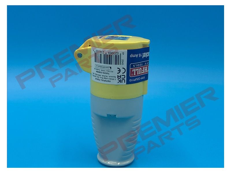 Yellow Socket 16A 110V
