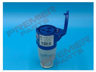 Blue Commando Socket 16A 240 Volt IP44 2P + E
