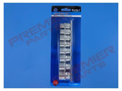 Blue Spot Tools 8 PCE 3/8&quot; Metric Socket Set (10-19mm)