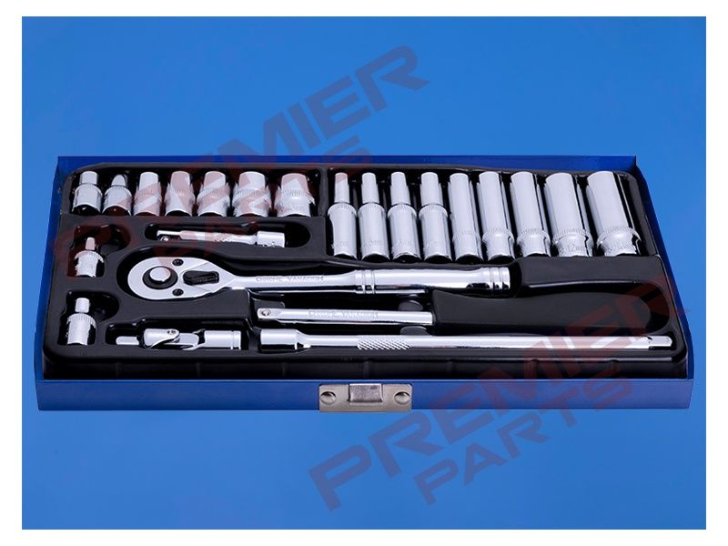 Blue Spot Tools 24 PCE 1/4&quot; Metric Socket Set (4-13mm)