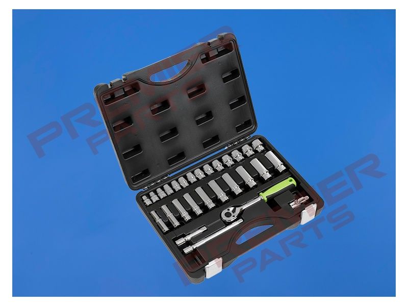Siegen Socket Set 3/8&quot;Sq Drive 28pc