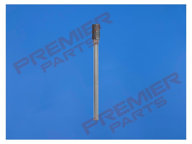 Extra-Long Cylindrical Front End Cut Tungsten Carbide Rotary Burr 10mm
