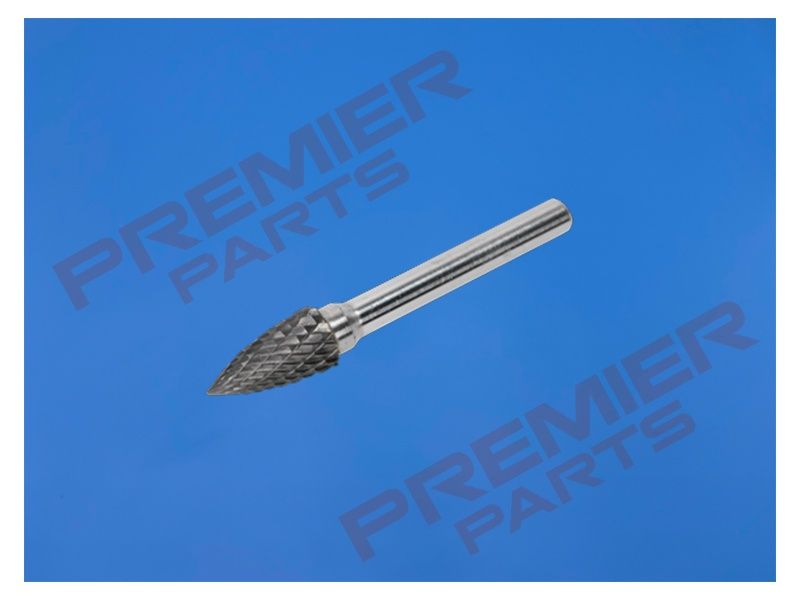 Arc Pointed Nose Tungsten Carbide Rotary Burr 10mm
