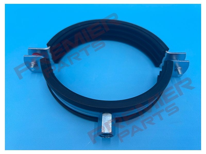 108-118MM EPDM RUBBER LINED M10 CLAMP