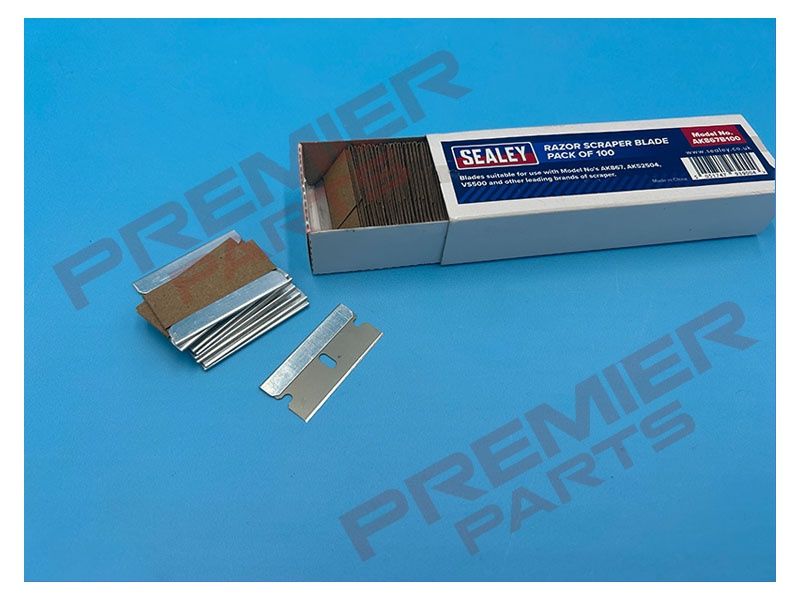 Razor Scraper Blade - Pack of 100 / 10, Pack Qty: Qty - 100