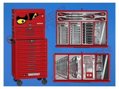 26" PRO35™ Mega Master tool kit 1033 pieces red