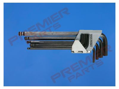 Ball Point Hex Key Set AF 9 Pieces