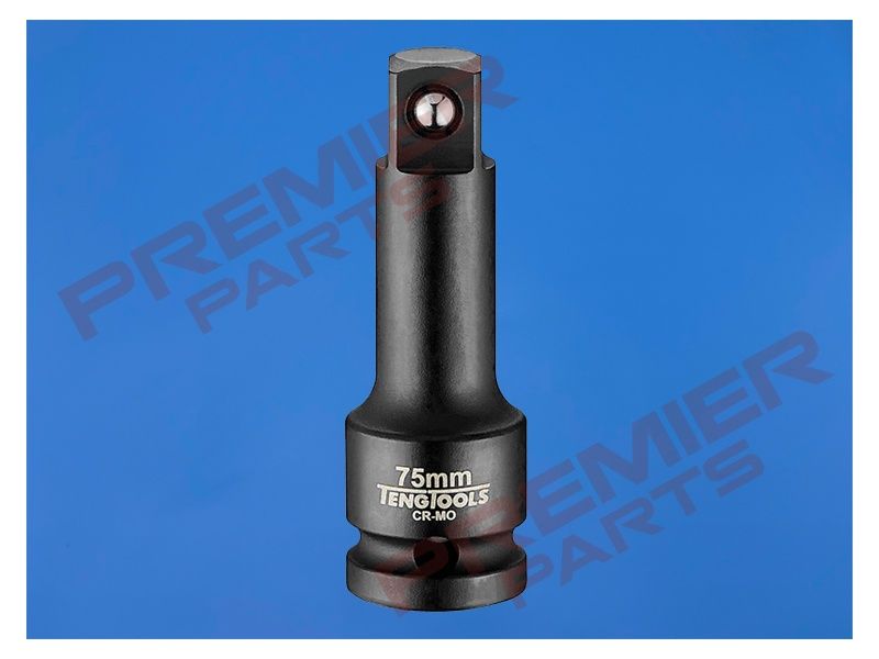 1/2&quot; Impact Extension Bar DIN (F) ANSI (M) 75mm - 125mm, Size: 75mm
