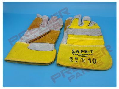 Yellow Rigger Double Palm XL