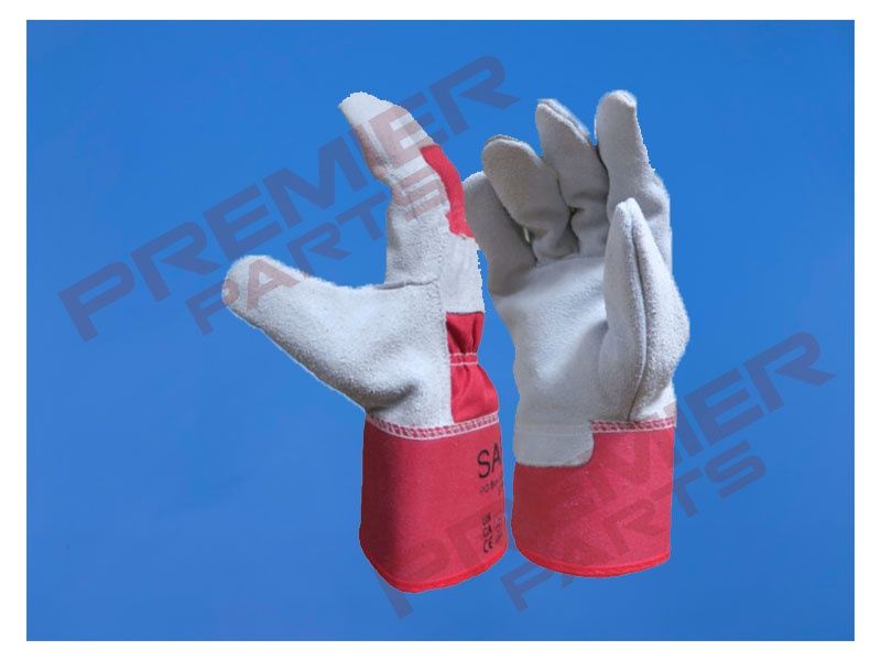 Red Rigger Gloves Single Palm XL